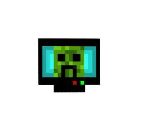 TV Creeper #MinecraftSkin
