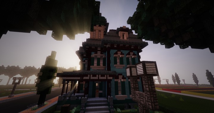 Casa Vieja Victoriana Minecraft