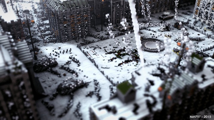 Batalla de Stalingrado Mapa Minecraft