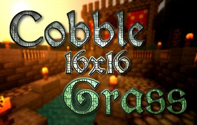 Paquete Texturas Cobblegrass Minecraft 1.8.8/1.8