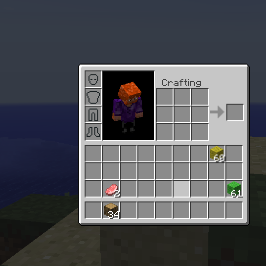 Inventory Crafting Grid Mod Minecraft 1.8/1.7.10