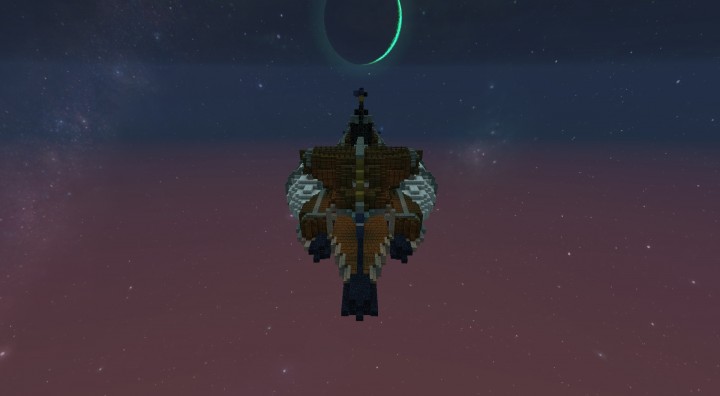 descargar Nave de batalla Minecraft