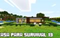 Casa para Survival Minecraft
