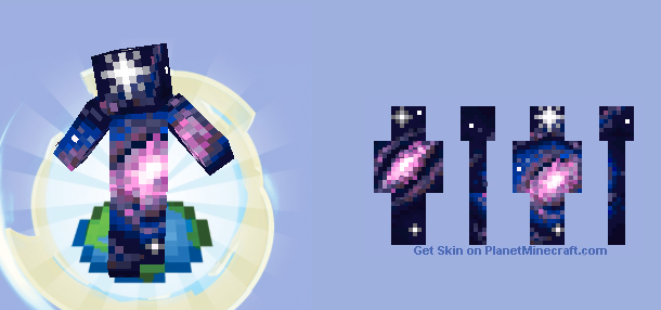 Skin Galaxia Minecraft