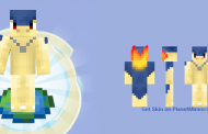 Pokemon Minecraft Skin - Typhlosion