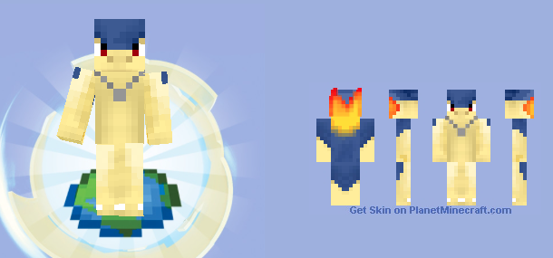 Pokemon Minecraft Skin - Typhlosion