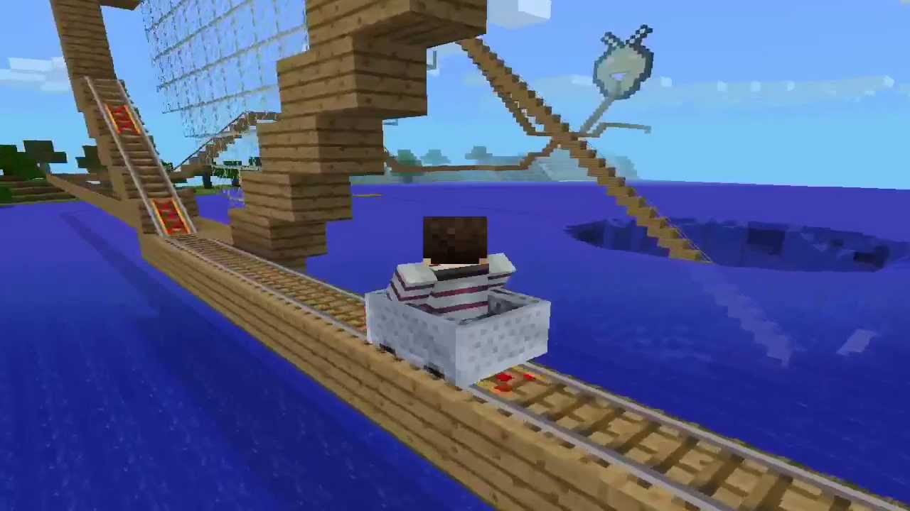 Super Montaña rusa para Minecraft PE