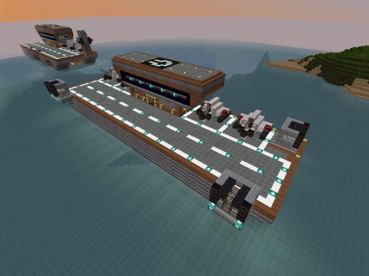 Mini Porta Aviones Minecraft