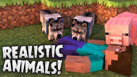 Animales hambrientos Mod Minecraft 1.8/1.7.10