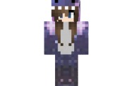 Skin Galaxy Dino Minecraft